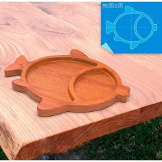 CNC Router Fish Bowl CDR File