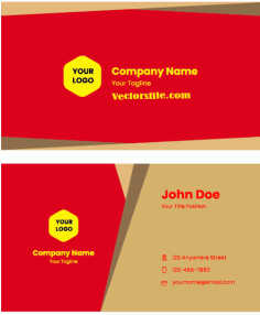 Creative Templates Business Card Vector File