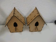 Cuckoo Bird House 3mm CDR File