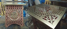 Decor Table for CNC Router Laser Plasma Laser Cut DXF File