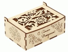 Decorative Box Laser Cut Vectors CDR File