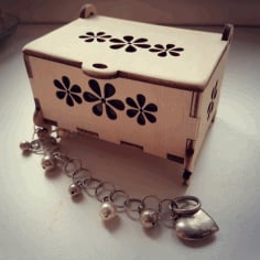 Decorative Box Lasercut CDR File