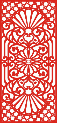 Decorative Grill Pattern Jali Design Laser Cut CDR File