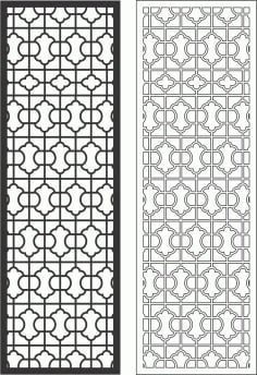 Decorative Grille Free CDR Vectors File