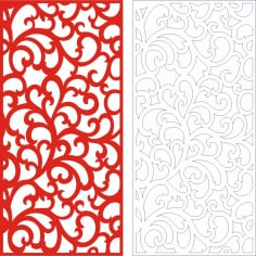 Decorative Jali Design Grill Pattern Laser Cut CDR File