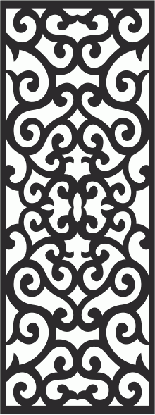 Decorative Jali Grill Seamless Pattern CDR File