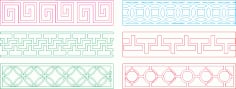 Decorative Lattice For Cnc Machine Free CDR Vectors File