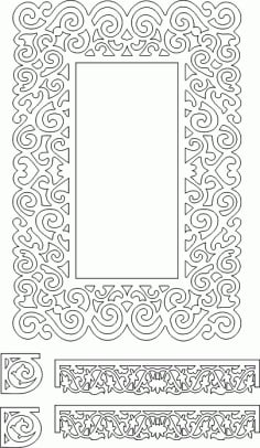 Decorative Panel Free DWG File