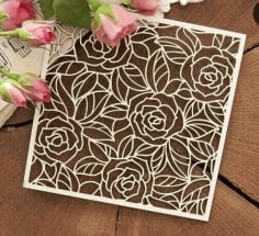 Decorative Pattern Laser Cut Free CDR Vectors File