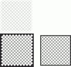 Decorative Screen Panel Pattern Free CDR Vectors File