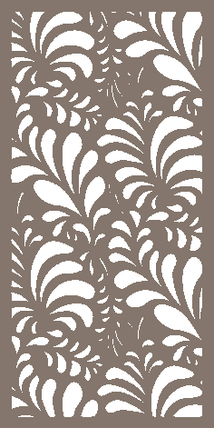 Decorative Screen Pattern Plasma Cutting Dxf Vector File Design 02 DXF File