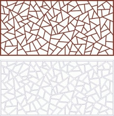 Decorative Seamless Panel Design 32 Laser Cut Free CDR File