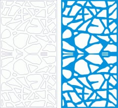 Decorative Seamless Panel Design 45 Laser Cut Free CDR File