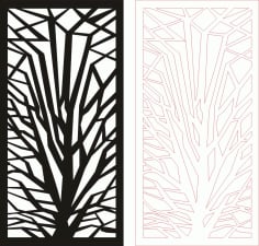 Decorative Seamless Panel Design 68 Laser Cut Free CDR File