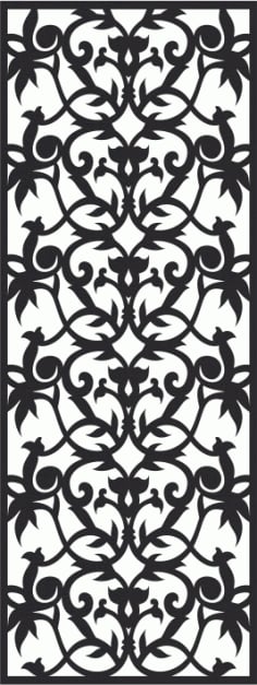 Dmask Seamless Screen Pattern CDR File