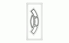 Door Design Free DXF Vectors File