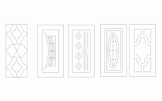 Door Designs Vectors Free DXF Vectors File