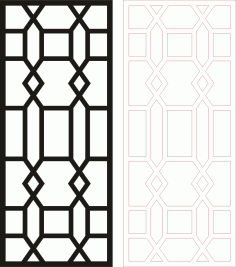 Decorative Screens, Doors, Laser Cut Room Dividers CDR File