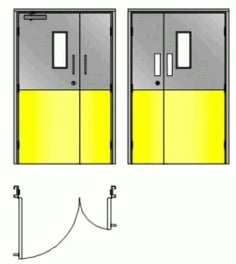 Doors Healthcare in 2D Drawing DWG File