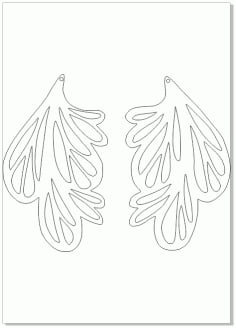 Earrings Vector File