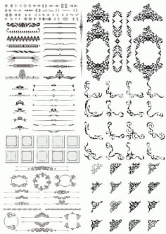 Element Decor Free CDR Vectors File