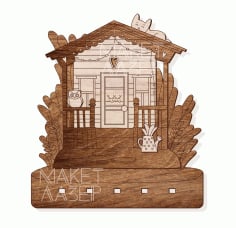 Engraved Housekeeper Hanger Free CDR File