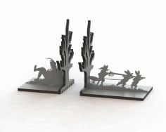 Fable Book Holder Laser Cut Vectors File CDR File