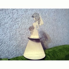 Fairy Napkin Holder CDR Vectors File