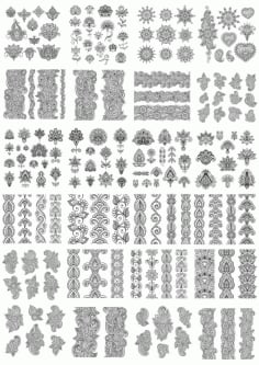 Fancy Decor Elements Free CDR Vectors File