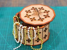 Free Laser Cut Gift Box Template Jewelry Box Design 3mm Vector File