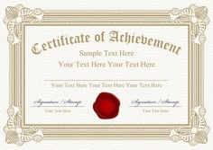 Free Vector Of Certificates Design Templates