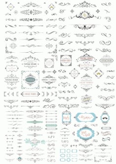 Free Vectors Clip Art Set Free CDR Vectors File