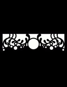 Functional Border Decorative Corner Panel DXF File