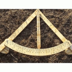 Gauge Frame Level 6ft Standard Free DXF Vectors File