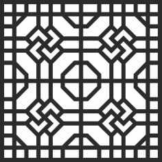 Geometric Jali Design Free CDR Vectors File