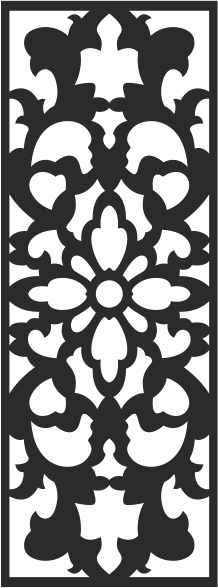 Geometric Seamless Panel CDR File