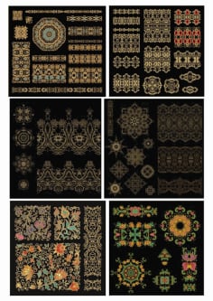 Golden Mandala Luxury Design Elements Free CDR Vectors File