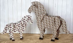 Horse 3D Puzzle CDR File