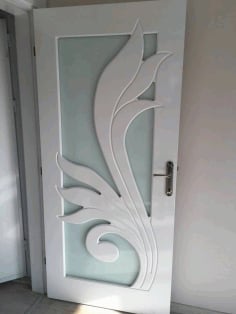 Inside Leaf Door Design Template CNC Laser Cut DXF File