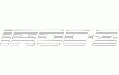 iroc-z (a) Free Vector DXF File