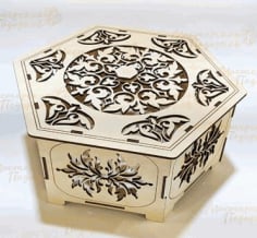 Jewellery Box Vector CDR File