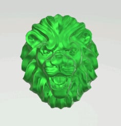 King Lion CNC Router Mens Ring STL File