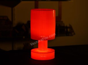 Laser Cut Acrylic LED Lamp 3D Illusion Night Light Table Lamp