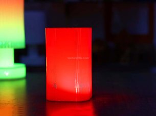 Laser Cut Acrylic LED Lamp Personalized Night Light Box Lamp