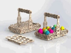 Laser Cut Basket Ideas Design CDR File