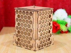 Laser Cut Box Template Free 3mm Vector File