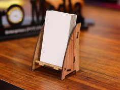 Laser Cut Business Card Holder Template 3mm Vector File