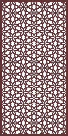 Laser Cut Decorative Partition Indoor Panel Room Divider Free Vector