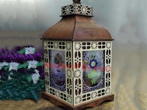 Laser Cut Decorative Ramadan Hanging Lantern Design