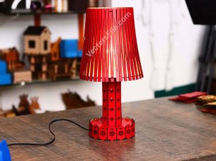 Laser Cut Decorative Table Lamp Shade Wooden Desk Lamp Design